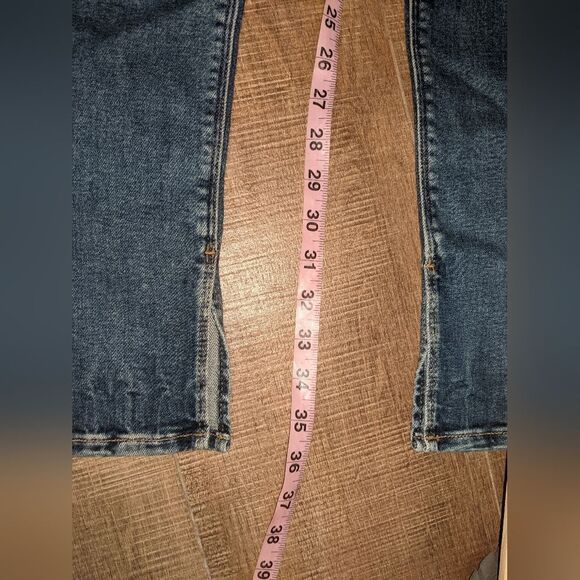 HUDSON Womens Collin Flap Skinny Jeans Size 26 Dark Wash Stretch Mid Rise Denim - Picture 15 of 15